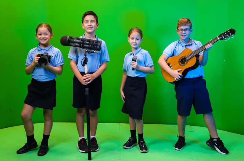 PYP Students in Green Room 3