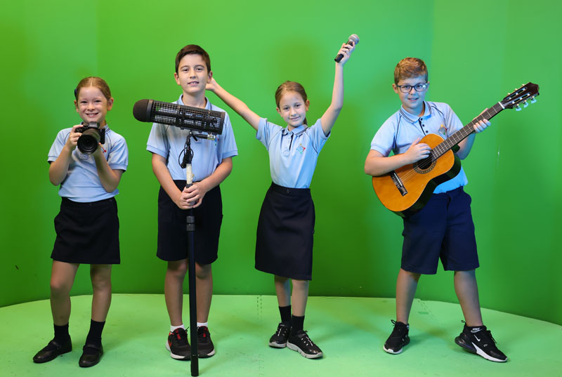 PYP Students in Green Room 5