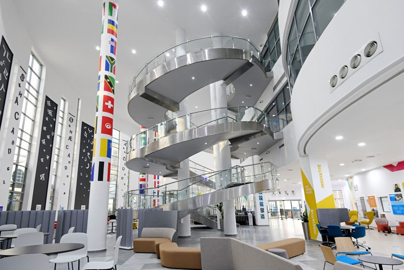Atrium Spiral Staircase 1