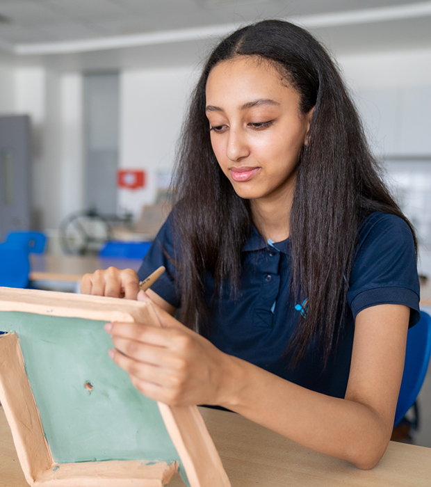 MYP art student