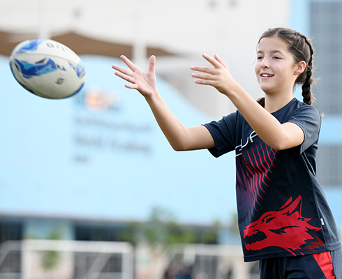 student in sports