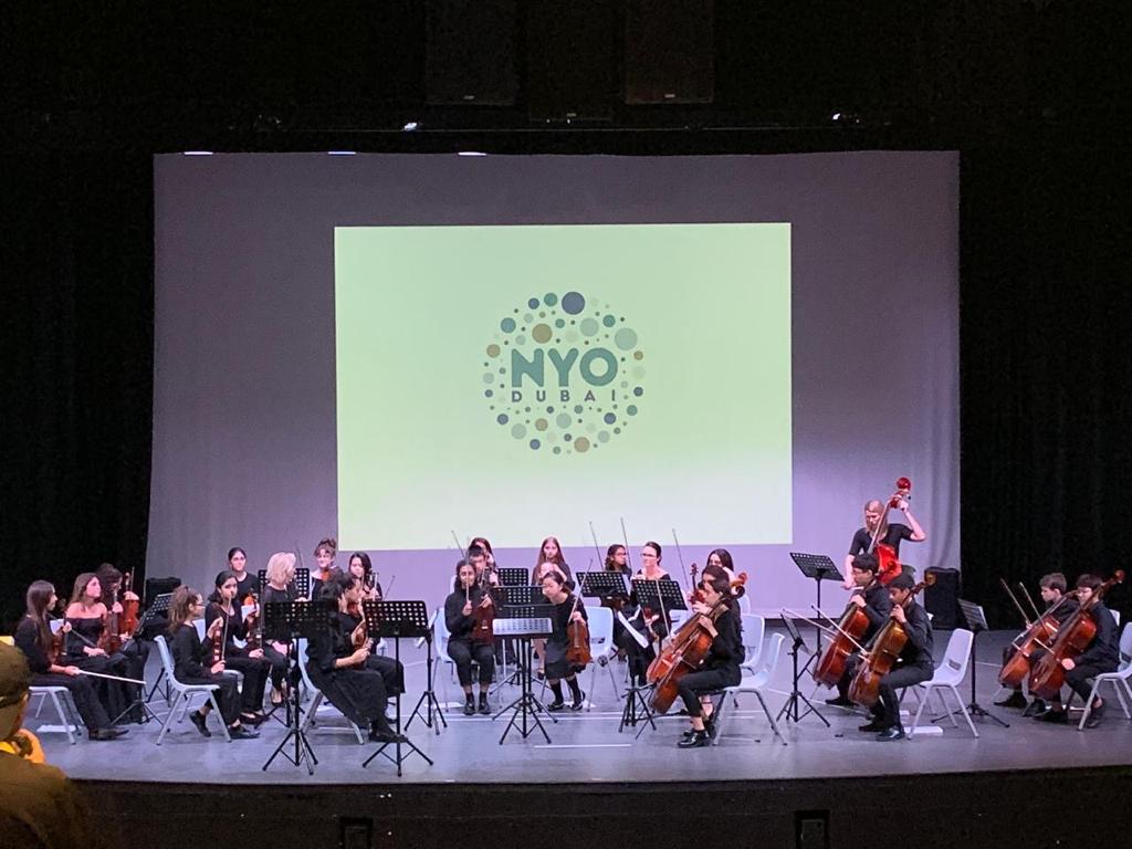 Sian Willgoss National Youth Orchestra Performing