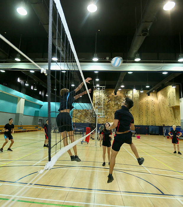 MYP students in a PE Lesson