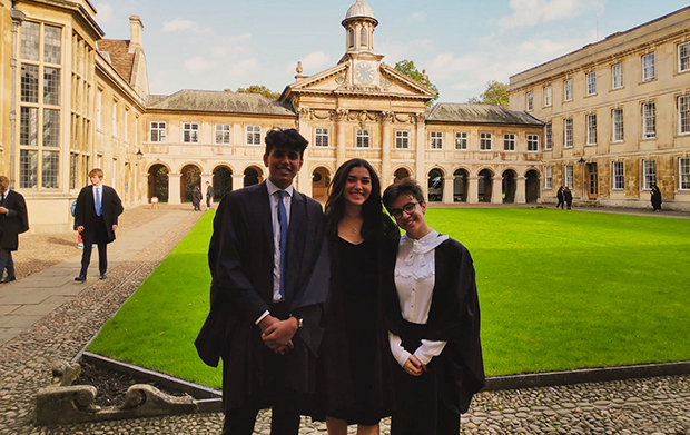 Alexandra Tsalidis at Cambridge